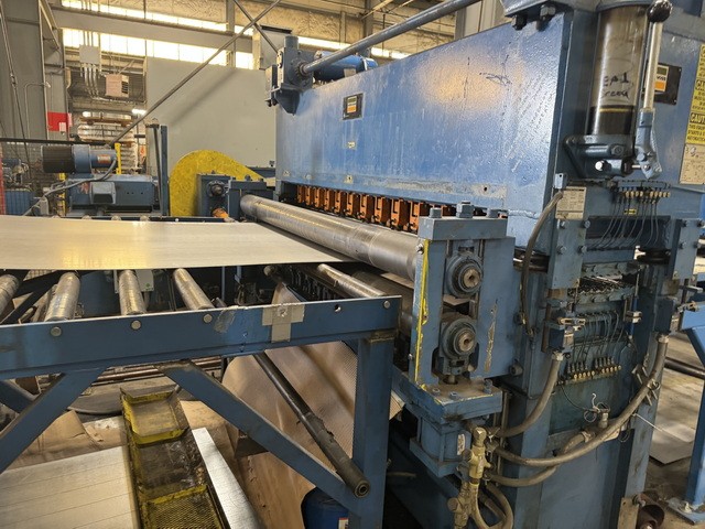 72" x .067" Herr Voss 4HI Precision Leveler, 19 work roll design, 75 HP DC drive, upgraded 2015 - Image 1