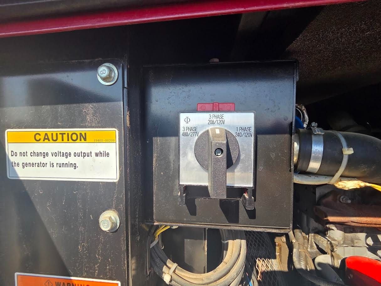 36 KW Shindaiwa #45, diesel generator set, 480 Volts, 3-phase - Image 5