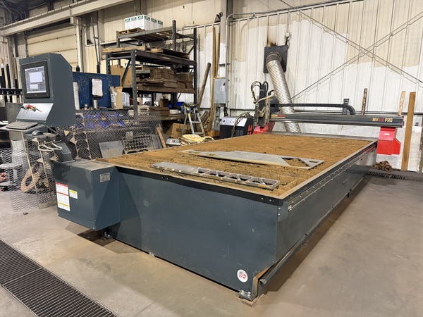 Maverick #MV612 Pro 6x12 table with Hypertherm Maxpro 200 plasma, oxy fuel torch, 2022 - Image 9