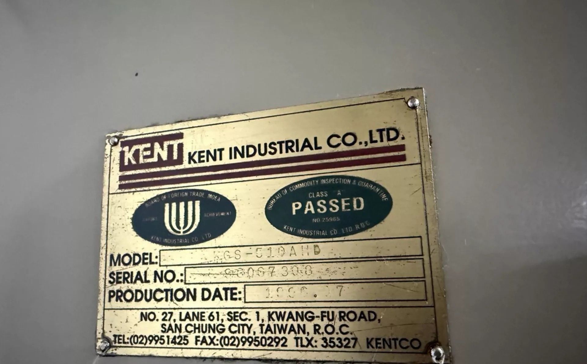 20" x 40" Kent #KGS-510AHD, automatic hydrauic horizontal spindle surface grinder, electromagnetic chuck - Image 10