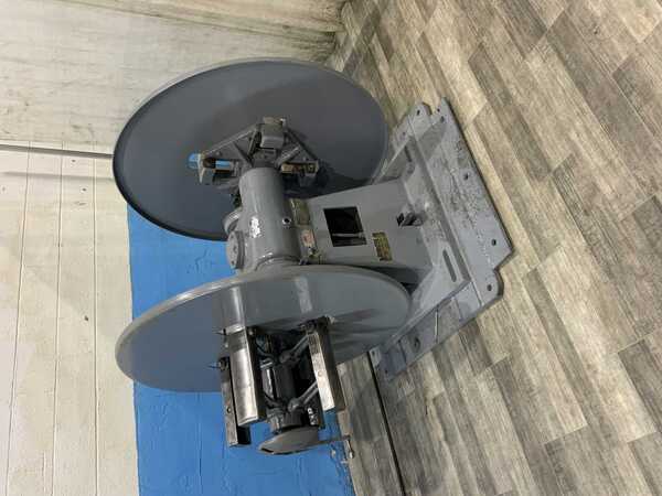 2500 lb. Littell #25-12, double end coil reel, 12" width, 48" outside dimensions, 15"-20.5" ID, electric - Image 1