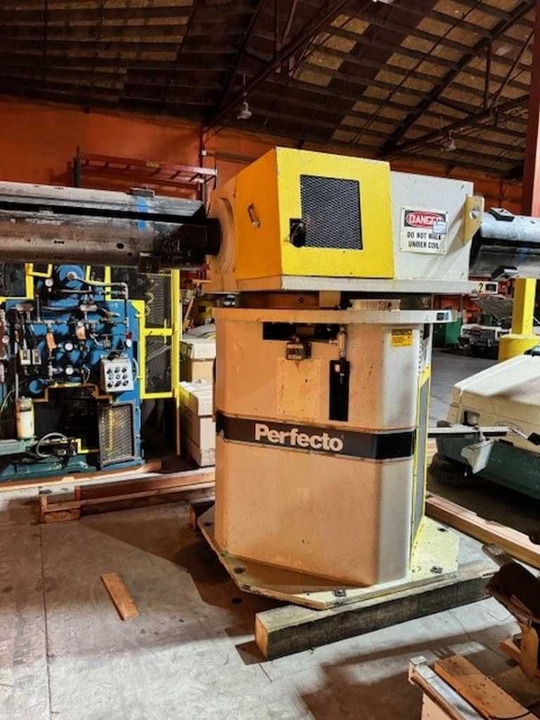 25000 lb. Perfecto #RD-25-62-MH, uncoiler w/ coil car, 62" width, 72" outside dimensions, 15.5"-17" ID, 125 - Image 2