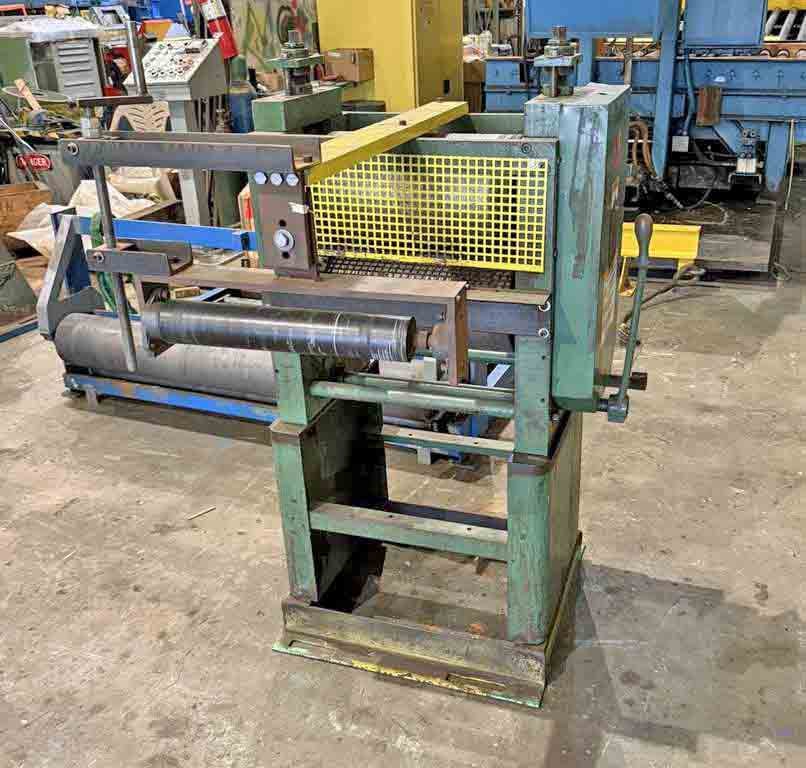 Memco #ESB, embosser, 18" face x 10" diameter rolls - Image 4