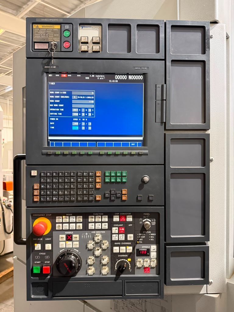 Mori Seiki #NH-4000DCG, CNC horizontal machining center, 60 automatic tool changer, 14000 RPM, #40, 30 HP - Image 6