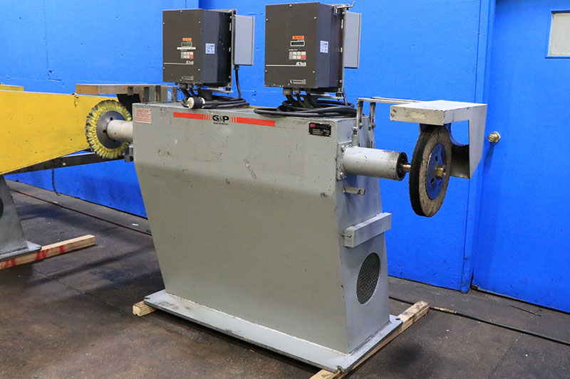 G & P #2MVS-1000, grinding & polishing buffing lathe, 1.5" x 6" spindle, 2008 - Image 4