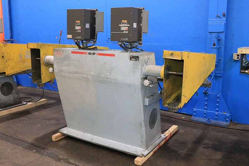 G & P #2MVS-1000, grinding & polishing buffing lathe, 1.5" x 6" spindle, 2008 - Image 4