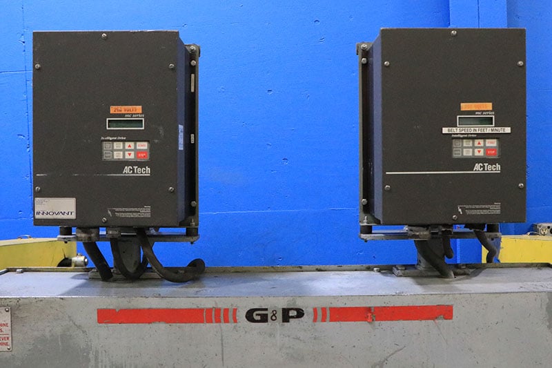 G & P #2MVS-1000, grinding & polishing buffing lathe, 1.5" x 6" spindle, 2008 - Image 5