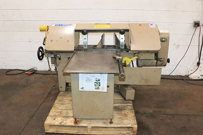 16" x 9" Kalamazoo #H9AW, automatic horizontal band saw, 130.5" x 1" x .035" blade, 62-390 FPM, 14" wheel - Image 1