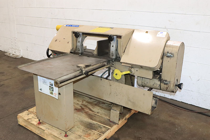 16" x 9" Kalamazoo #H9AW, automatic horizontal band saw, 130.5" x 1" x .035" blade, 62-390 FPM, 14" wheel - Image 3