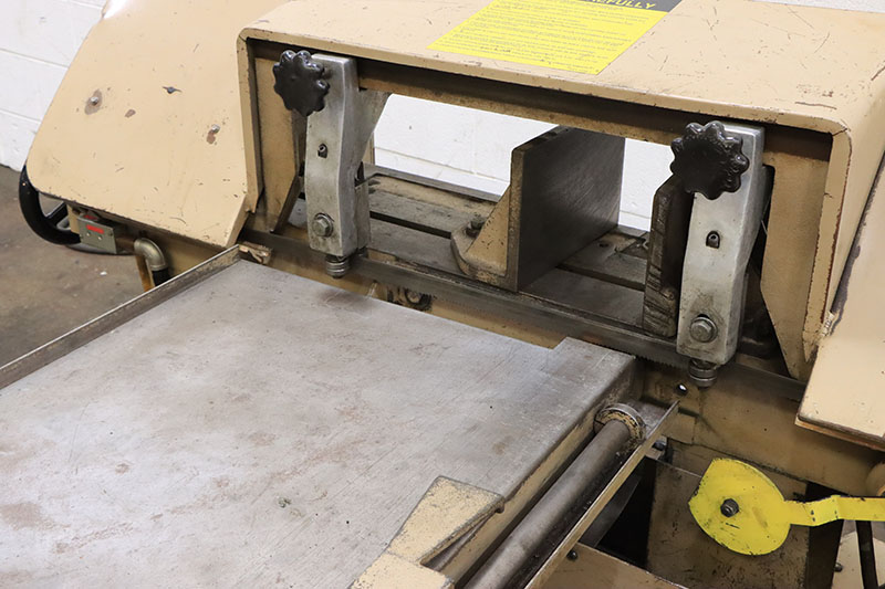 16" x 9" Kalamazoo #H9AW, automatic horizontal band saw, 130.5" x 1" x .035" blade, 62-390 FPM, 14" wheel - Image 4