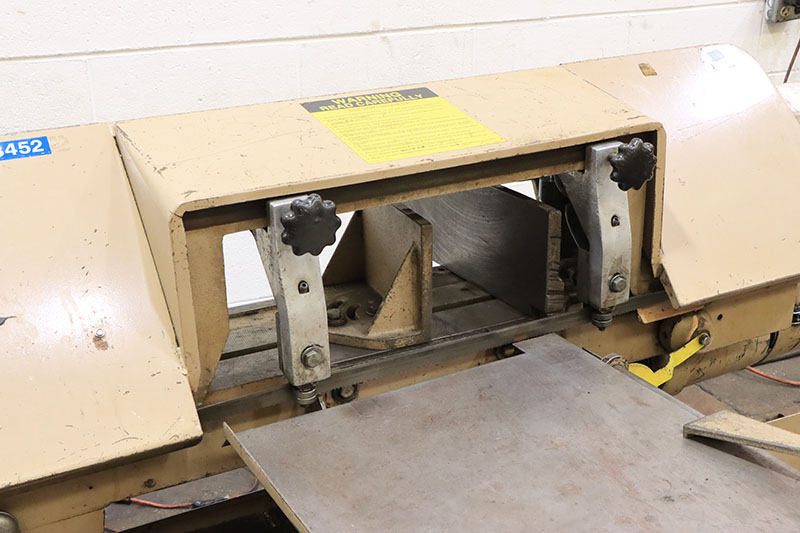 16" x 9" Kalamazoo #H9AW, automatic horizontal band saw, 130.5" x 1" x .035" blade, 62-390 FPM, 14" wheel - Image 5