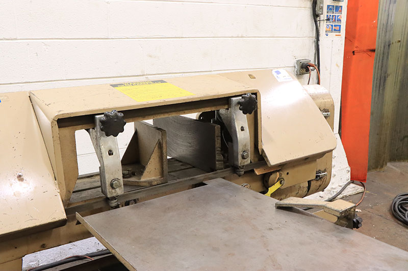 16" x 9" Kalamazoo #H9AW, automatic horizontal band saw, 130.5" x 1" x .035" blade, 62-390 FPM, 14" wheel - Image 6