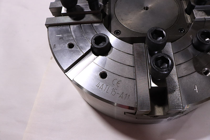 15" Atlas #4ATL15-A11, hydraulic chuck lathe, 4-jaws, A-11 mount, 4.625" hole - Image 6