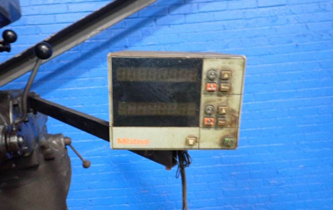 Bridgeport #138961, vertical mill, 48" x 9" table, 1.5 HP, 1730 RPM, 230/460 V. - Image 6