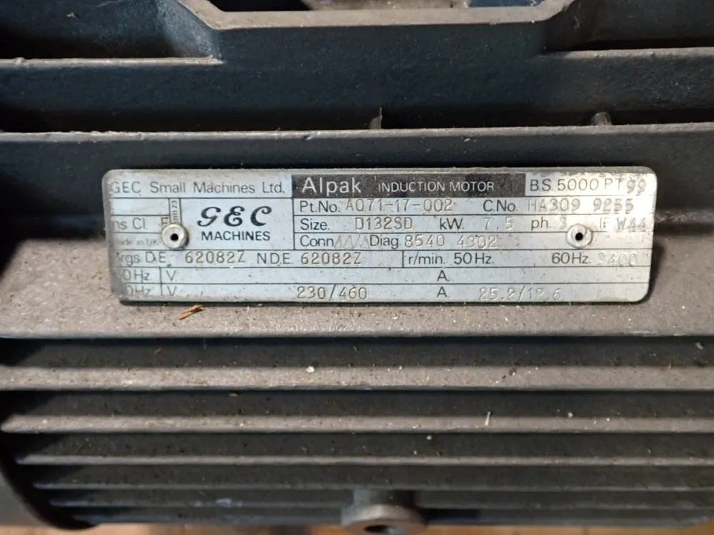 Edwards #EH2600, Pump, 230/460 V. - Image 4