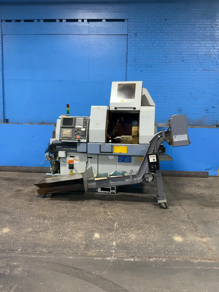 Star Micronics #SR-20R-II, CNC lathe, 1" bore, Fanuc 18i-TB, chip tray, 2004 (2 available) - Image 1