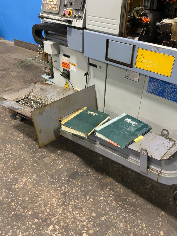 Star Micronics #SR-20R-II, CNC lathe, 1" bore, Fanuc 18i-TB, chip tray, 2004 (2 available) - Image 4