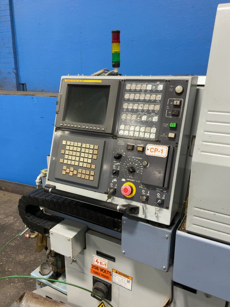 Star Micronics #SR-20R-II, CNC lathe, 1" bore, Fanuc 18i-TB, chip tray, 2004 (2 available) - Image 8