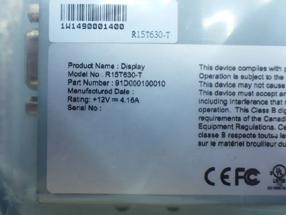 Digital Signage #R15T630-T, Industrial Monitor - Image 6