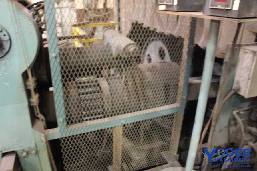 4' x 1-11/16" Bertsch #18, heavy duty, 50" rolls, 17" roll diameter, hyd.drop end, 50 HP, #62696 - Image 7