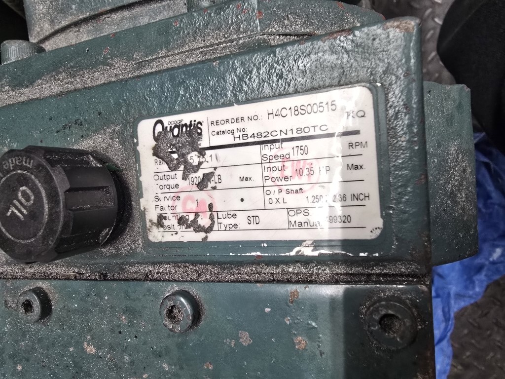 Sweed #5403AD-R, scrap chopper, automatic feed drive, 1 rotating knife, 3-3/4" cut length, 5 HP, 460/3/60 - Image 2