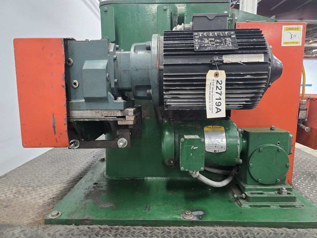 Sweed #5403AD-R, scrap chopper, automatic feed drive, 1 rotating knife, 3-3/4" cut length, 5 HP, 460/3/60 - Image 3