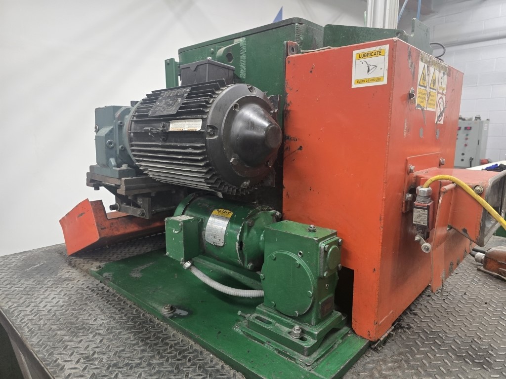Sweed #5403AD-R, scrap chopper, automatic feed drive, 1 rotating knife, 3-3/4" cut length, 5 HP, 460/3/60 - Image 4