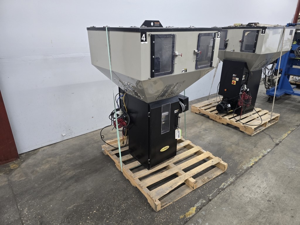 Conair #TB250, gravimetric blender, 950 LB/HR, 4-component, 5.5 LB batch, TBC touchscreen control, 120/1/60 - Image 3