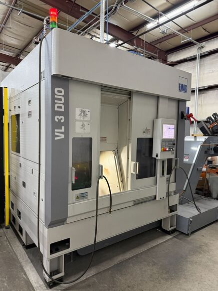 EMAG #VL-3-Duo, CNC Twin Spindle Vertical Turning Lathe, live tooling, 2018 - Image 1