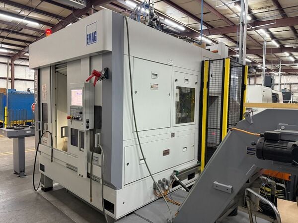 EMAG #VL-3-Duo, CNC Twin Spindle Vertical Turning Lathe, live tooling, 2018 - Image 2