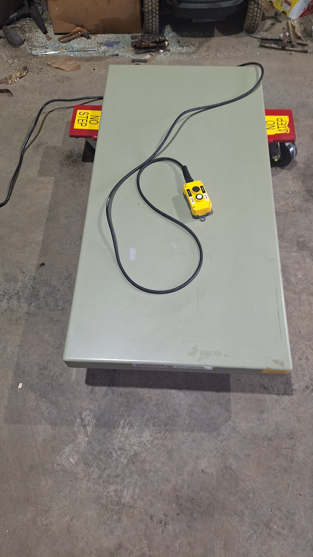 1100 lb. Southworth #CLL1.1-26, back saver lite portable lift, 24" x40" tbl., 36.5" lift height - Image 3