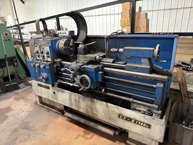 17"/26" x 40" Darbert #CY-S1740G, gap bed engine lathe, 9.4" swing over cross slide, 2000 RPM, 2" bore, 7.5 - Image 1