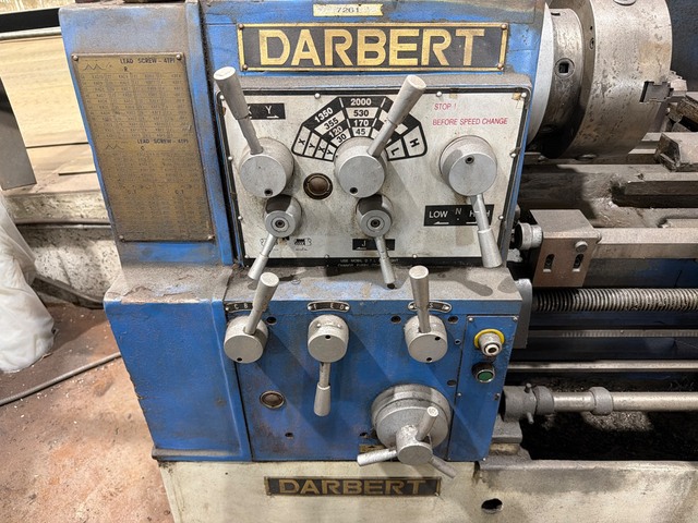 17"/26" x 40" Darbert #CY-S1740G, gap bed engine lathe, 9.4" swing over cross slide, 2000 RPM, 2" bore, 7.5 - Image 3