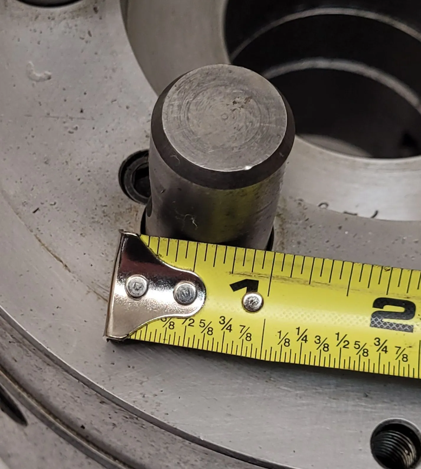 8" BTC, 3-jaw self-centering lathe chuck, D1-6 mount, 2-1/4" center hole ID, 94150 - Image 5