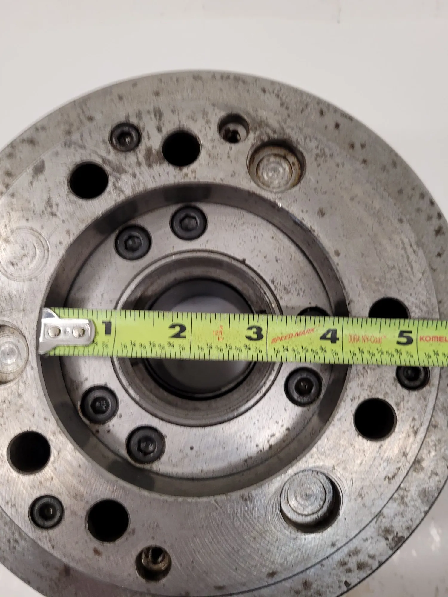 8-1/4" Kitagawa #B-208, 3-jaw open center power lathe chuck, 1.7" thru-hole, 92193 - Image 10