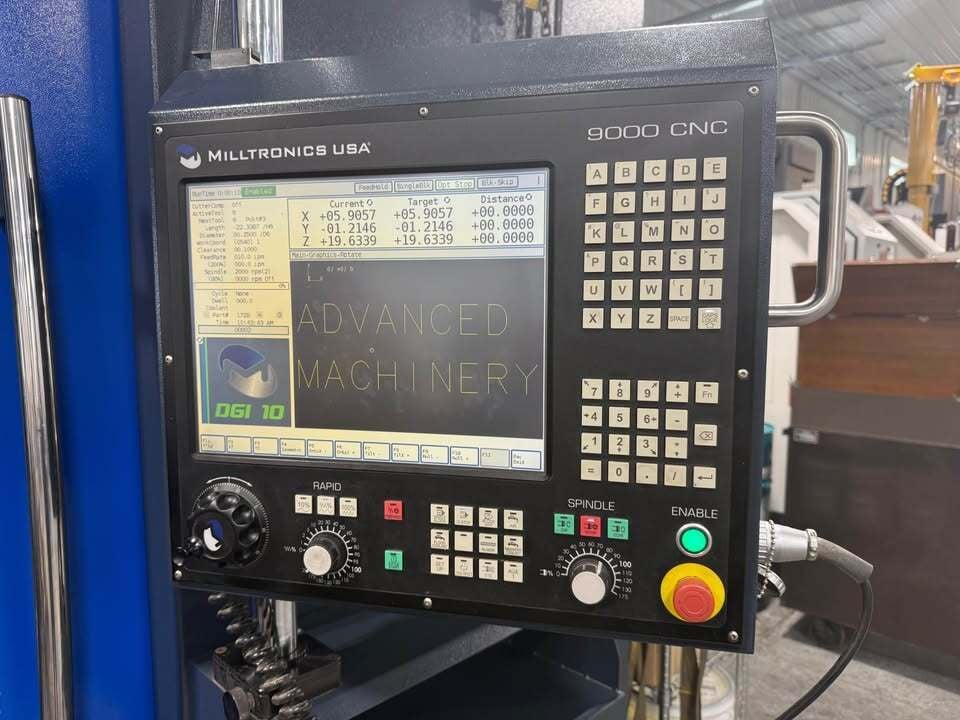 Milltronics #VM6030IL, CNC Vertical Machining Center, 66" x 30" table, 60" X, 30" Y, 24" Z, 24 HP, 15,000 - Image 5