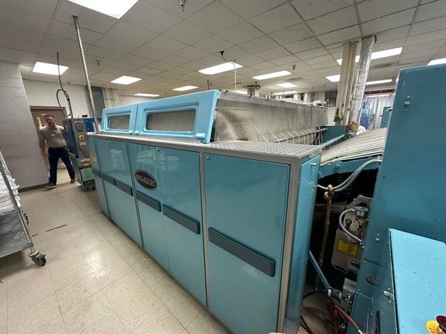 32" x 120" Braun #2S32, 2-Roll Steam Heated Flatwork Ironer, 125 psig, 208 Volt, 2002 - Image 1