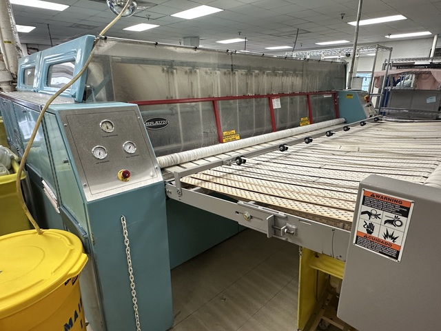 32" x 120" Braun #2S32, 2-Roll Steam Heated Flatwork Ironer, 125 psig, 208 Volt, 2002 - Image 2