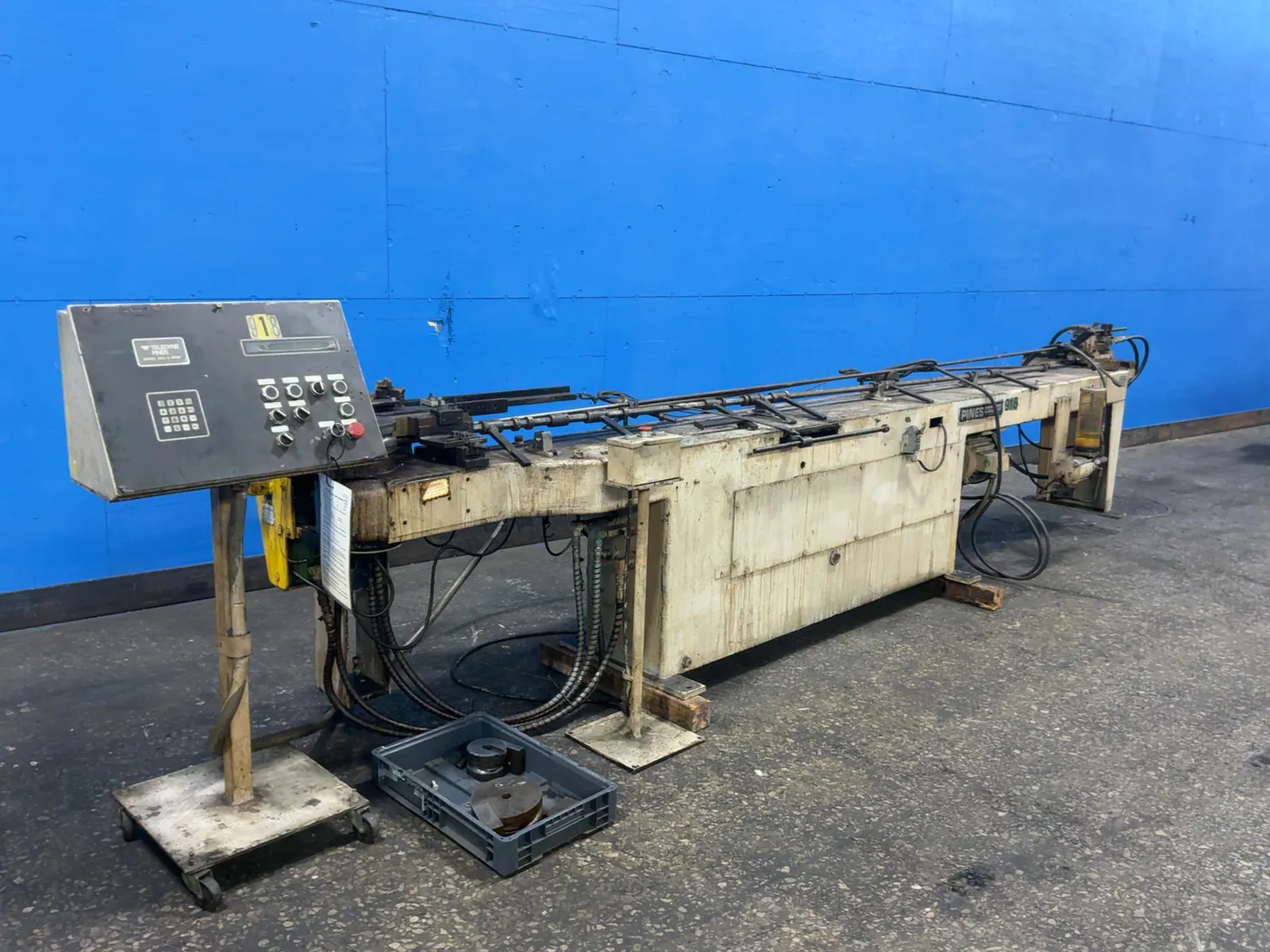 Teledyne Pines, Horizontal Tube Bender, 460 V. - Image 2