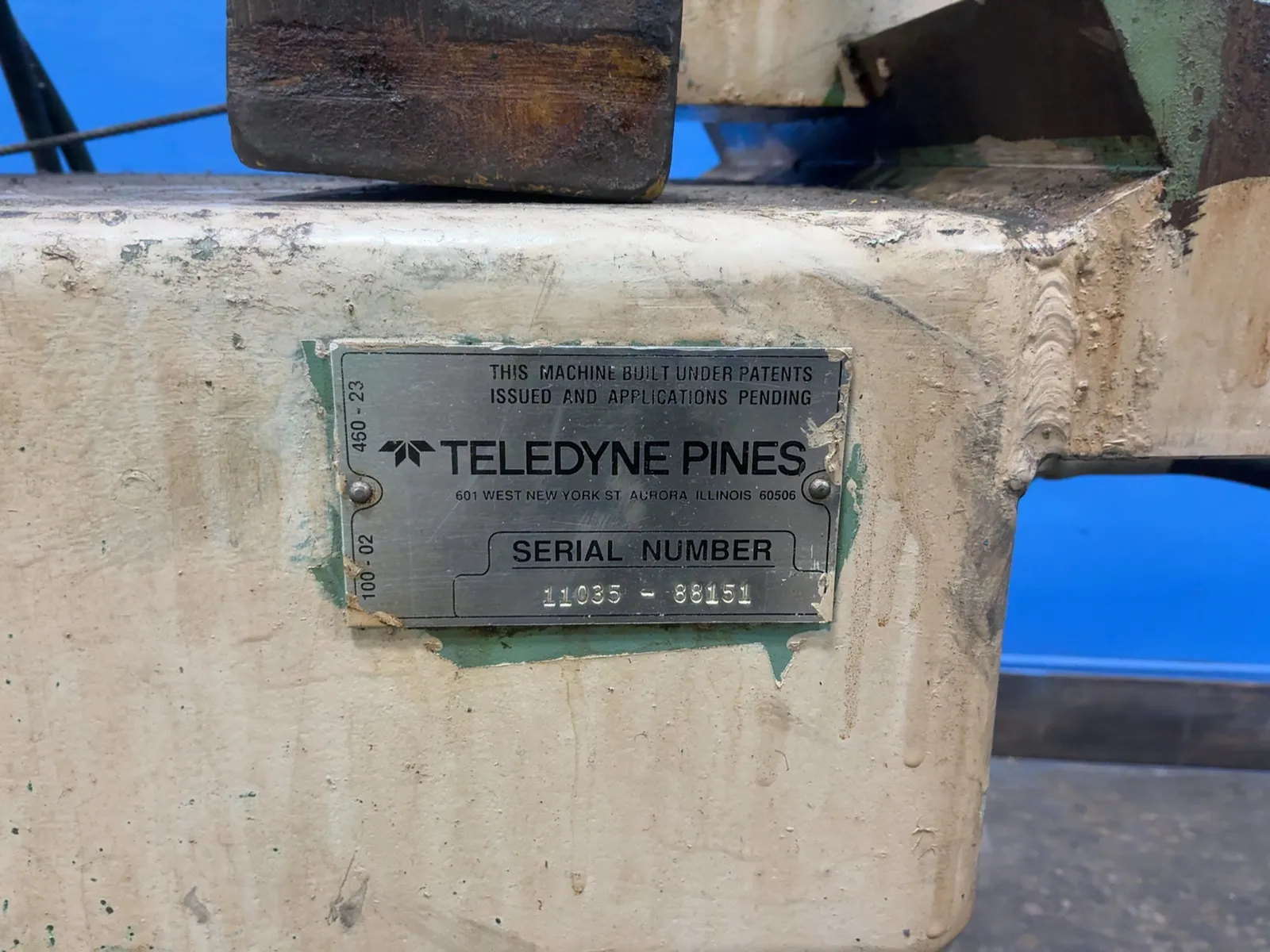 Teledyne Pines, Horizontal Tube Bender, 460 V. - Image 6