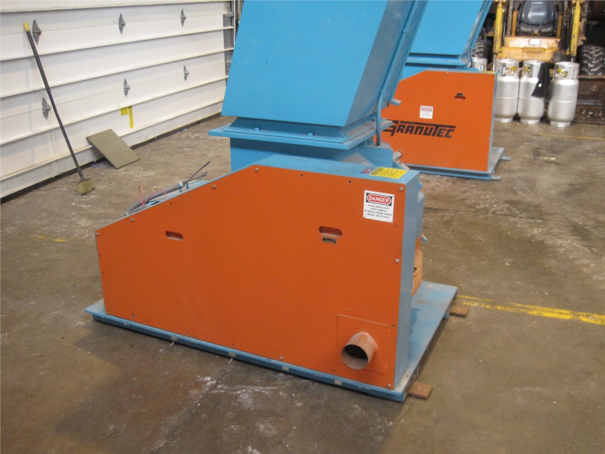 16" x 16" Granutec #TFG1616HD40, granulator, 40 HP, Air-Veyor discharge, #8791 - Image 9