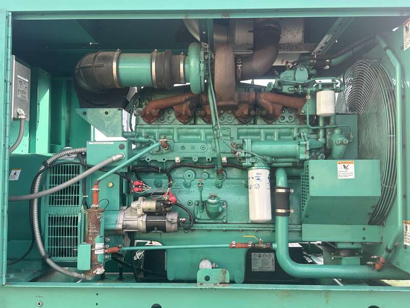 400 KW Cummins #DFCE, diesel generator set, 277/480 Volts, 508 hours, 605 HP @ 1800 RPM, NTA-855-G5 engine - Image 4