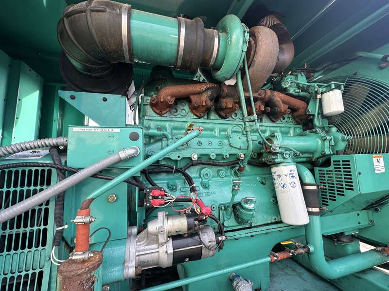 400 KW Cummins #DFCE, diesel generator set, 277/480 Volts, 508 hours, 605 HP @ 1800 RPM, NTA-855-G5 engine - Image 5
