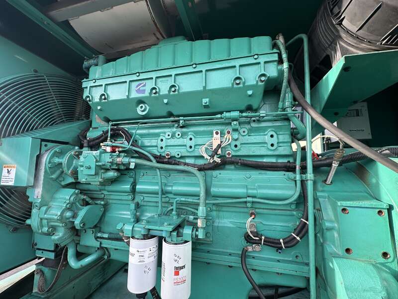 400 KW Cummins #DFCE, diesel generator set, 277/480 Volts, 508 hours, 605 HP @ 1800 RPM, NTA-855-G5 engine - Image 7