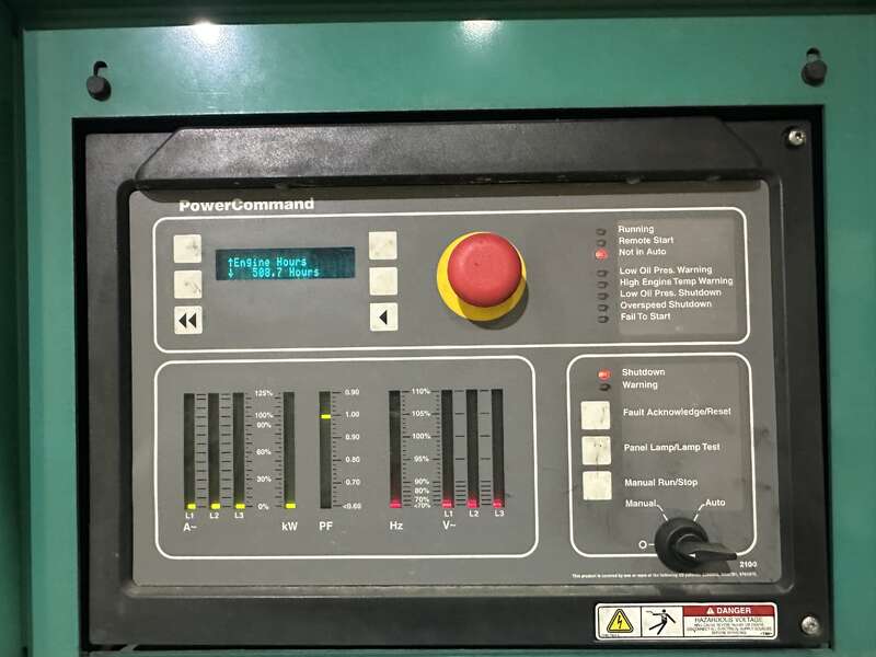 400 KW Cummins #DFCE, diesel generator set, 277/480 Volts, 508 hours, 605 HP @ 1800 RPM, NTA-855-G5 engine - Image 9