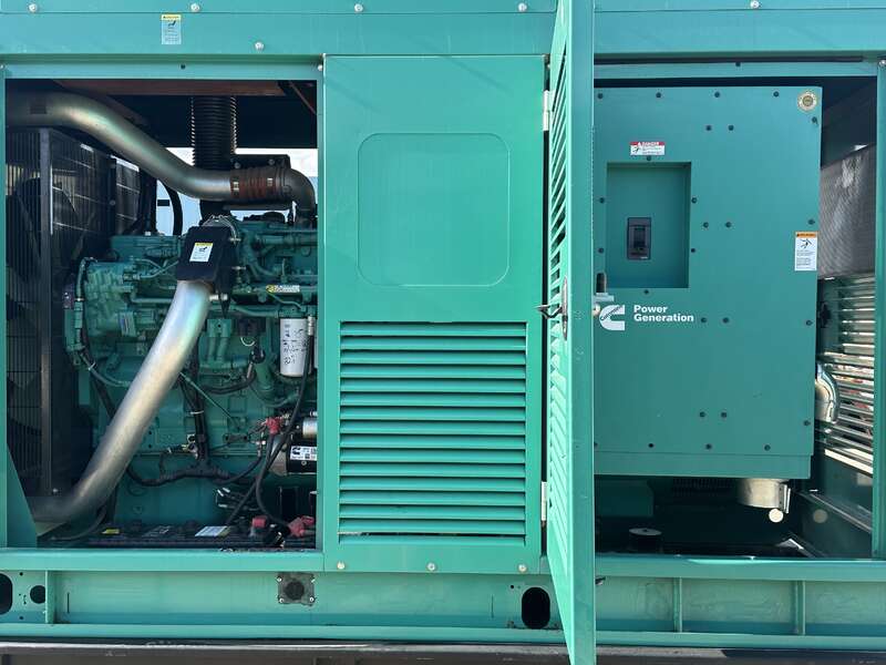 250 KW Cummins #DQDAA, diesel generator set, 277/480 Volts, 85 hours, 464 HP @ 1800 RPM, QSL9-G7 engine, EPA - Image 6