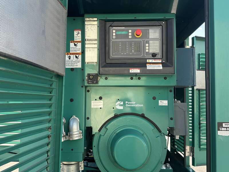 250 KW Cummins #DQDAA, diesel generator set, 277/480 Volts, 85 hours, 464 HP @ 1800 RPM, QSL9-G7 engine, EPA - Image 8