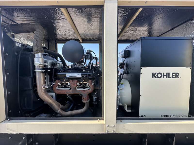 60 KW Kohler #60REZGB, Natural gas / LP generator set, 120/240 Volts, 1-phase, 105 HP @ 1800 RPM, GM 5.7L - Image 6