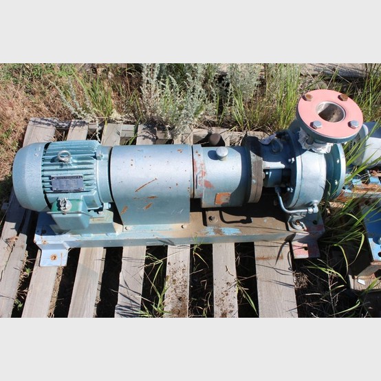 Eagle A-100-M Centrifugal Pump, 4 x 3 x 8, 6.25" impeller, stainless steel, approx. 300 GPM @ 40ft head - Image 1