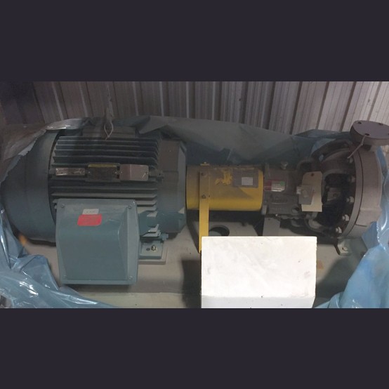 35 GPM @ 233 PSI, Flowserve Centrifugal Pump, 2k3x1.5-13 M3, 3x1.5, 13" impeller, 3560 RPM, 60 HP - Image 1